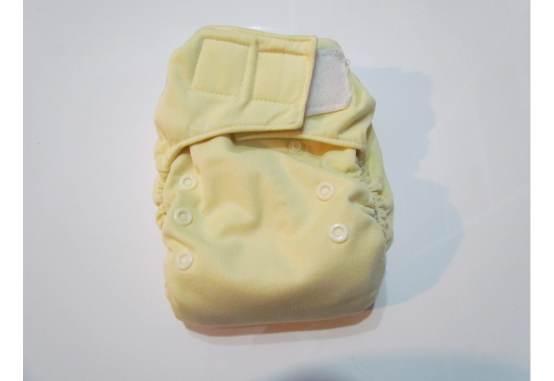 Omaiki- à poche-jaune-Velcro