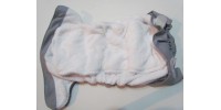 Couvre-couche en laine Nicki's diaper- Large- Gris