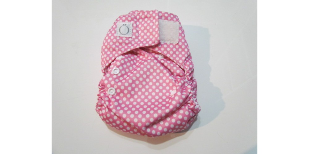 Omaiki nouvelle génération- Picot rose-à poche- Velcro- Utilisé quelques fois