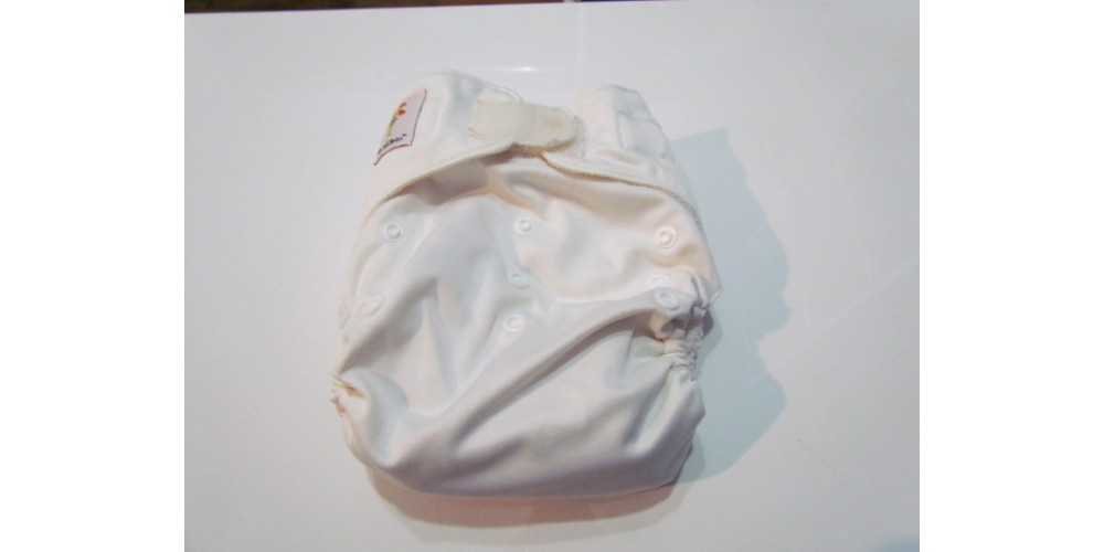 Kawaii baby-Blanc-velcro