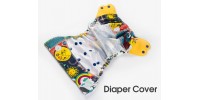 Elf diaper- Couvre-couche (TE2)- Chien parisien-snap